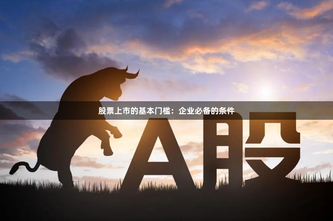 股票上市的基本门槛：企业必备的条件