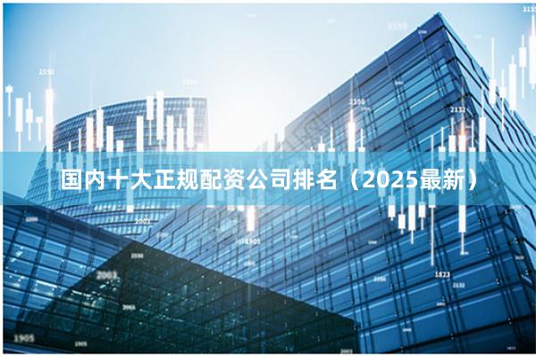 国内十大正规配资公司排名（2025最新）