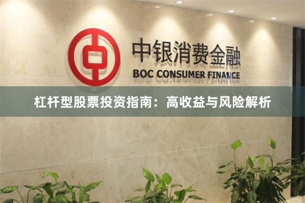 杠杆型股票投资指南：高收益与风险解析