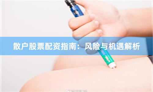 散户股票配资指南：风险与机遇解析